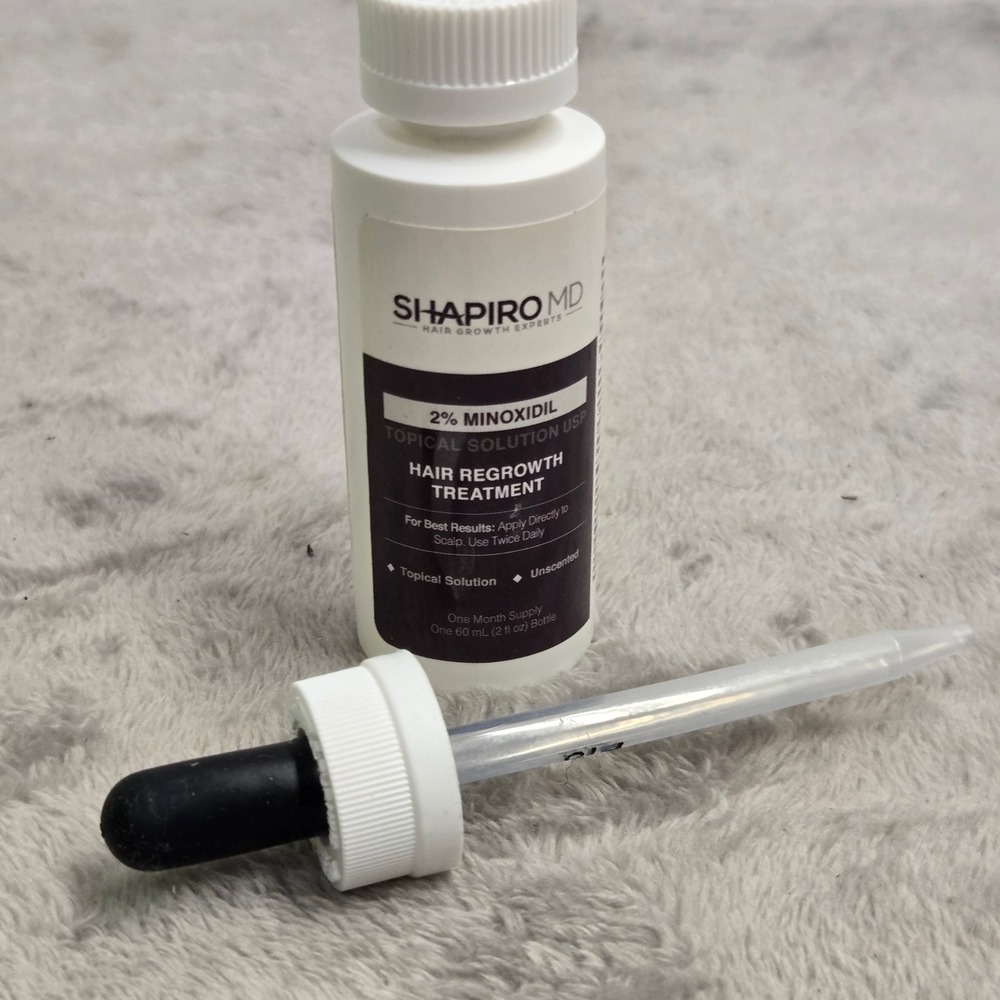 Shapiro MD 2% Minoxidil Topical Solution Hair Regrowth Treatment 60ml 2oz
